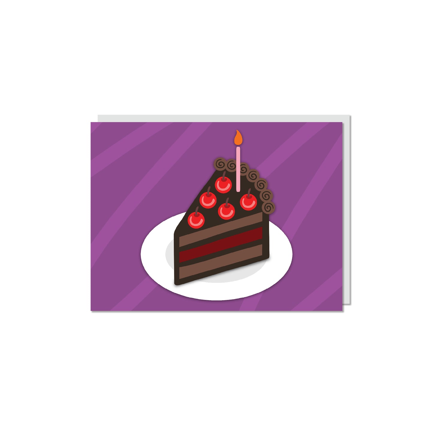 Slice of Cherry Cake