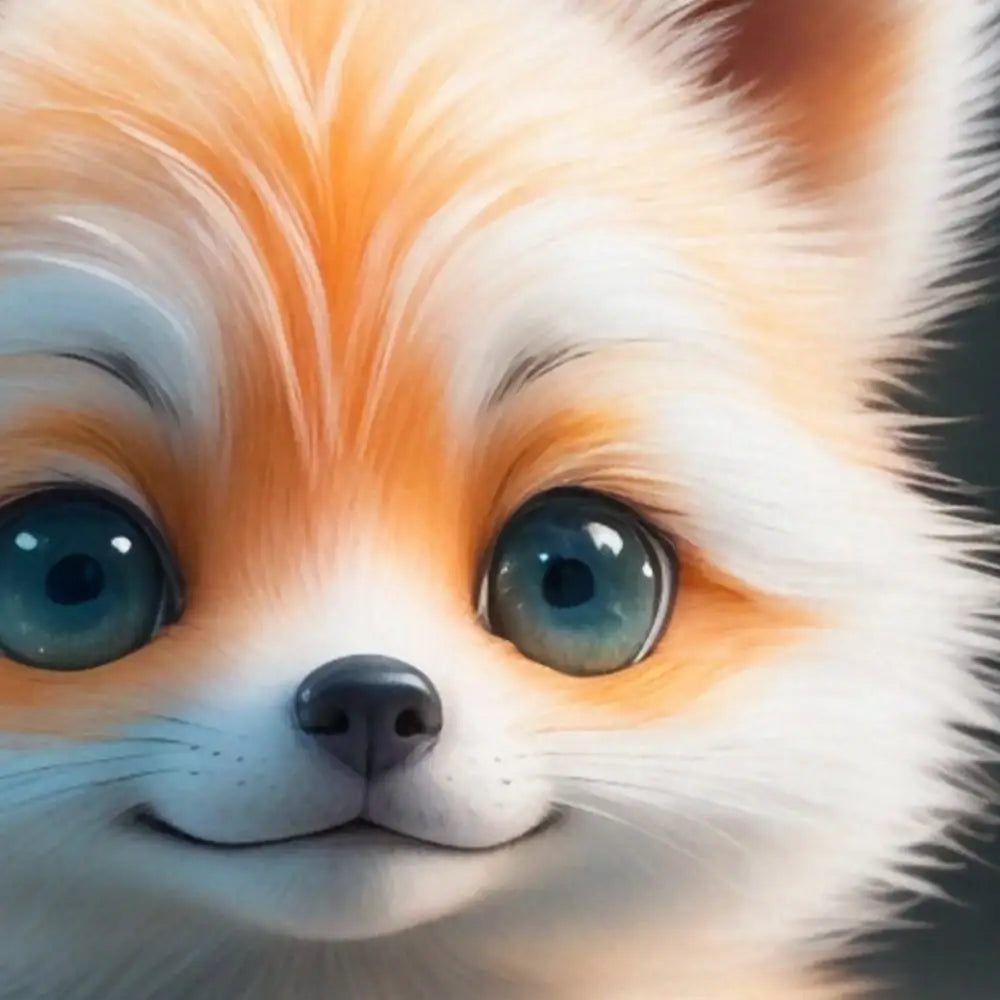 Chibi Fox Poster