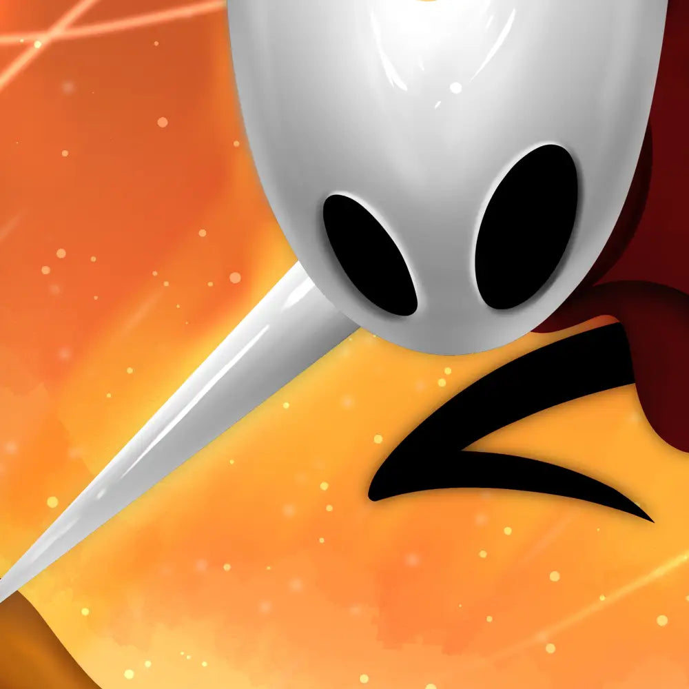 Fiery Hornet (Hollow Knight) Poster