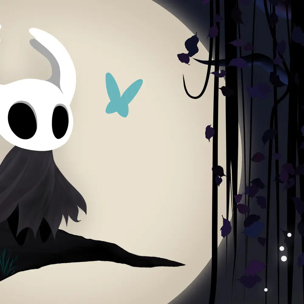 Resting Knight (Hollow Knight) Poster