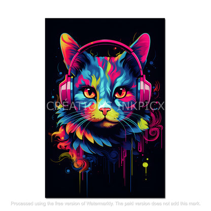 Gaming Cat Front