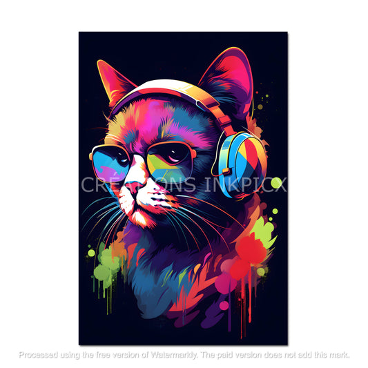 Gaming Cat Side
