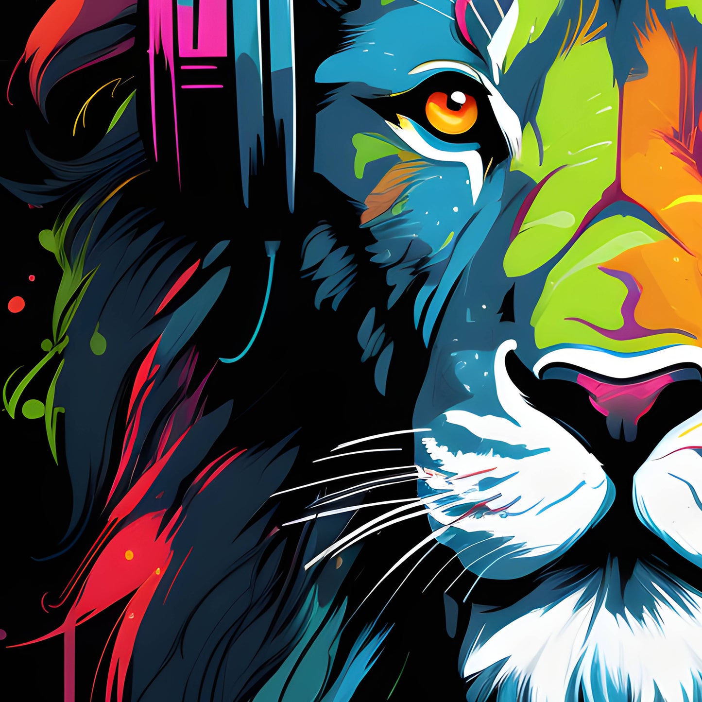 Gaming Lion Front