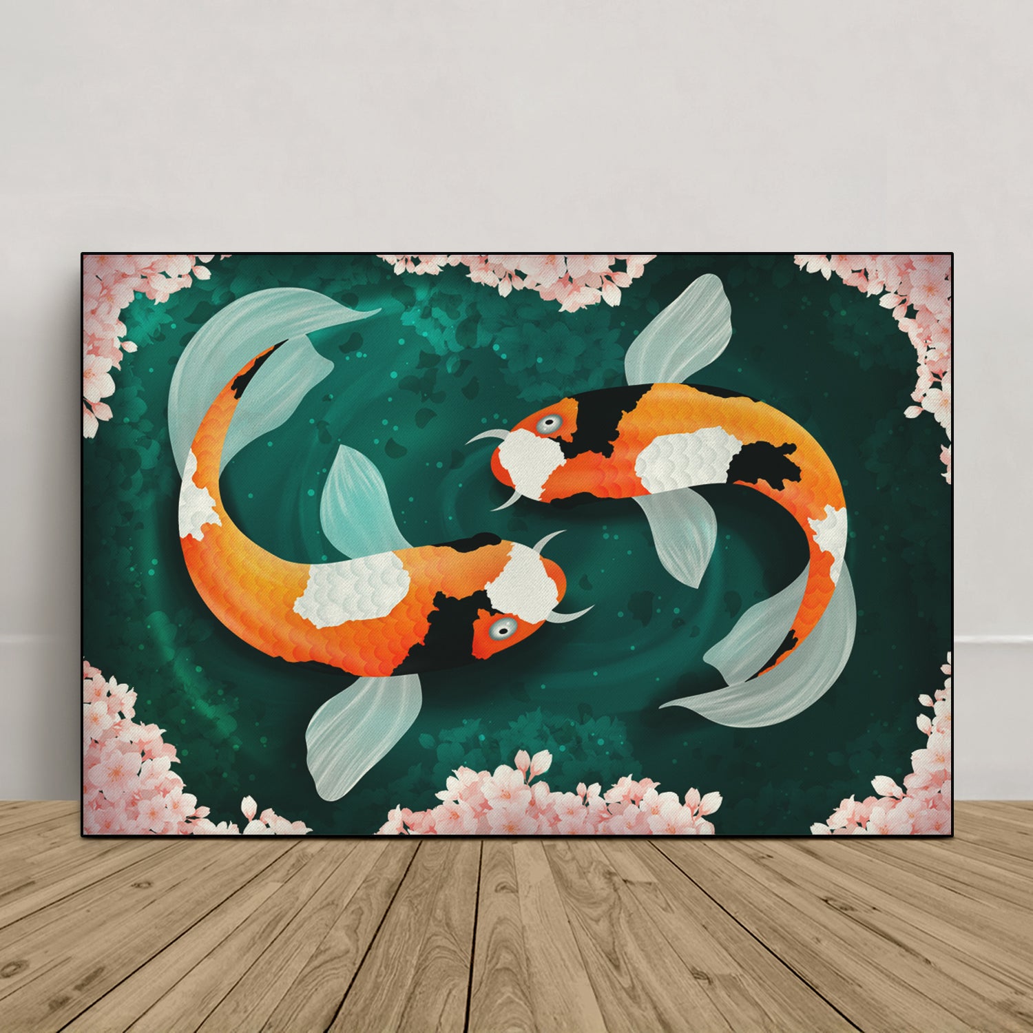 Koi Pond (Canvas)