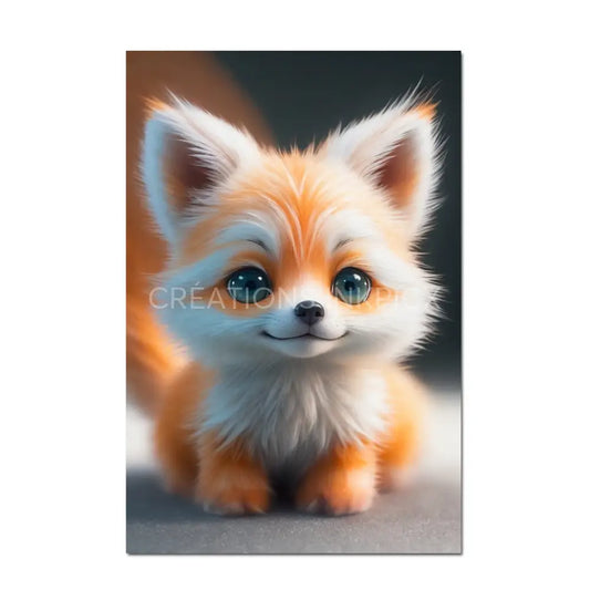 Chibi Fox Poster