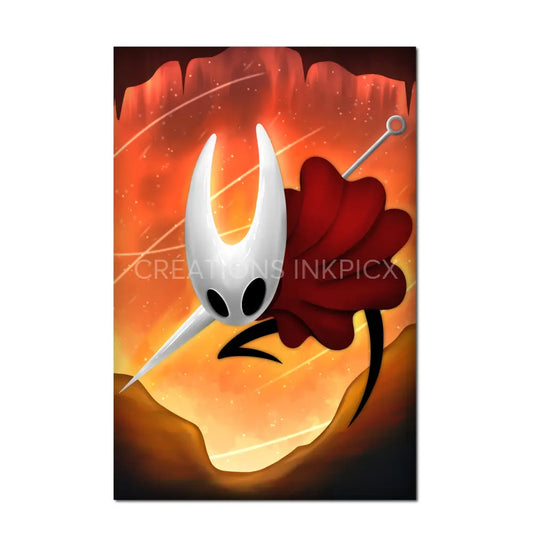 Fiery Hornet (Hollow Knight) Poster