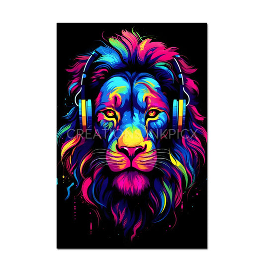 Gaming King of the Jungle Front Poster