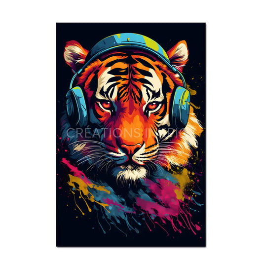 Gaming Tiger Front Poster