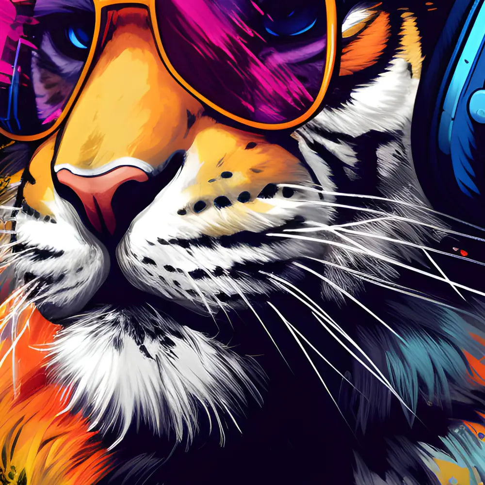 Gaming Tiger Side Poster