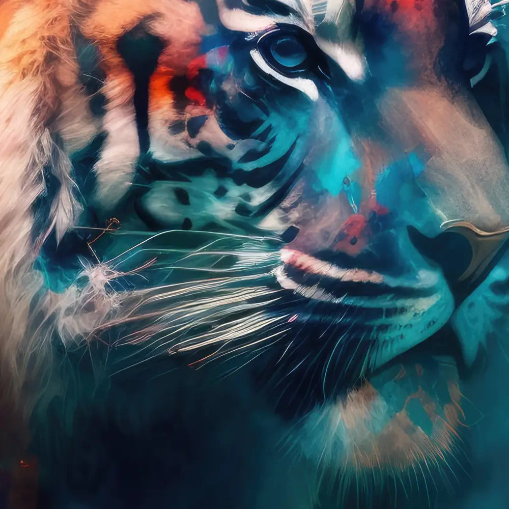 Tiger in the Mist Poster